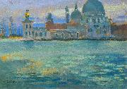 Jan Stanislawski Santa Maria della Salute. oil painting artist